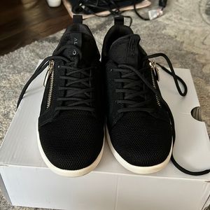 Aldo black & gold sneakers